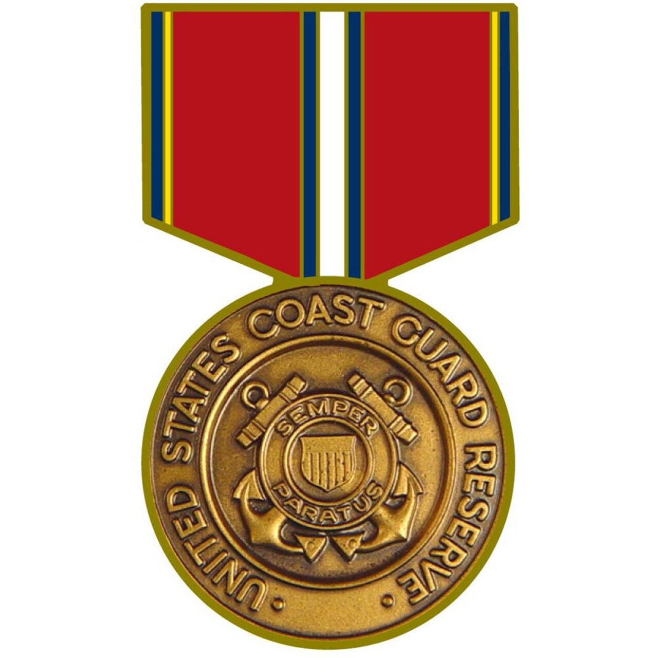 EagleEmblems P13029 Pin-Medal,Uscg Resv.Good Conduct (1-3/16")